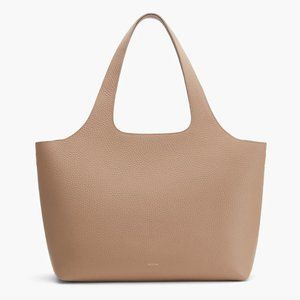 NEW Cuyana System Tote in Cappuccino, 13"